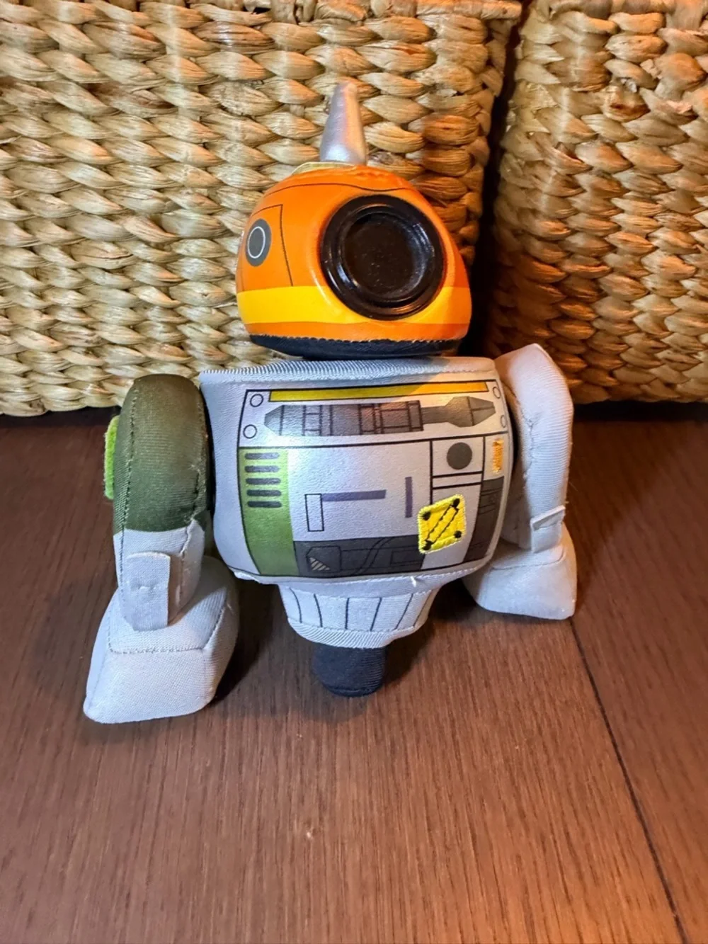 Star Wars Galaxy’s Edge Trading Post Chopper Droid Plush with removable parts